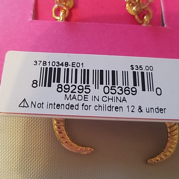 Betsey johnson snake earrings nwt nib - Picture 4 of 6